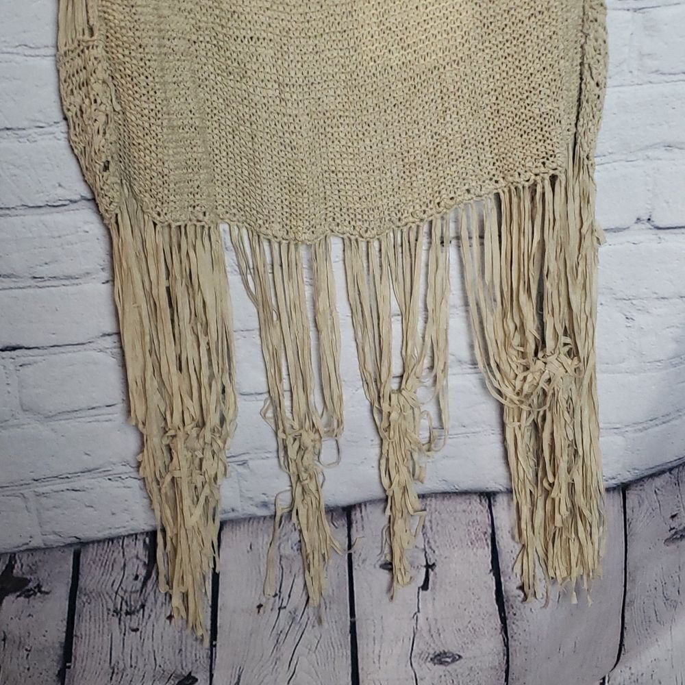 BOHO Vest Jacket with Fringe By Design‎ - Picture 9 of 10